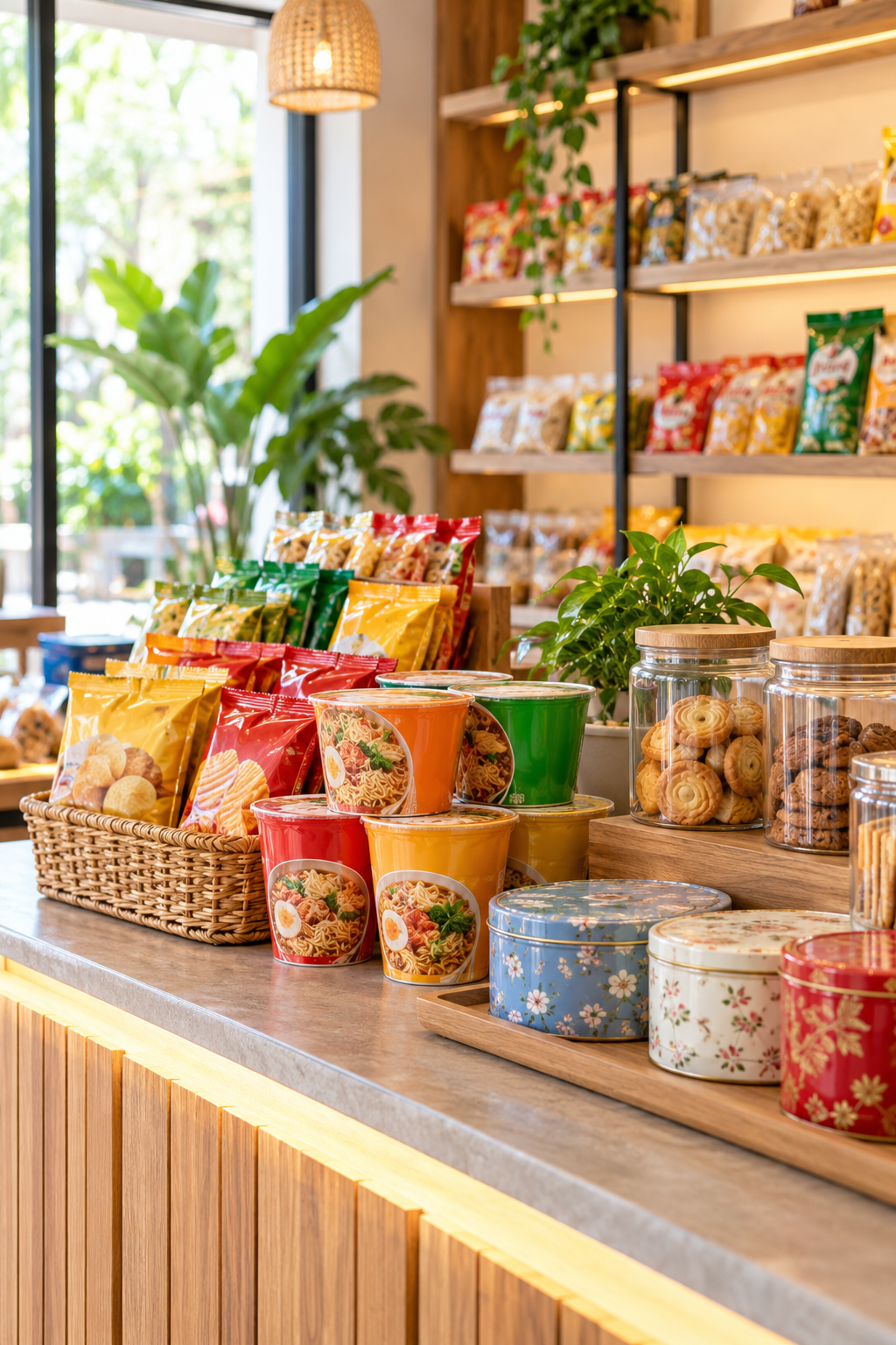 Imported food products